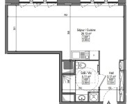 APPARTEMENT T1 A LOUER - MARQUETTE LEZ LILLE - 34.1 m2 - 527 € charges comprises par mois