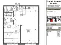 APPARTEMENT T2 A LOUER - MARQUETTE LEZ LILLE - 60.82 m2 - 816 € charges comprises par mois