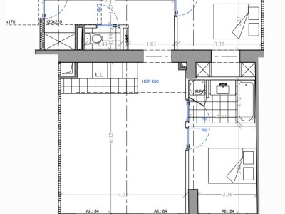 APPARTEMENT T3 A LOUER - SECLIN - 63.8 m2 - 760�&euro; charges comprises par mois