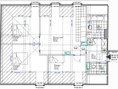APPARTEMENT T4 A LOUER - SECLIN - 73.22 m2 - 890�&euro; charges comprises par mois